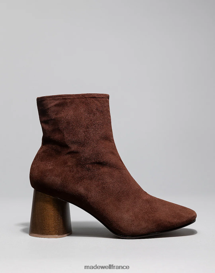 chaussure fr Madewell femmes botte harlow huma blanco daim chocolat DX88281578