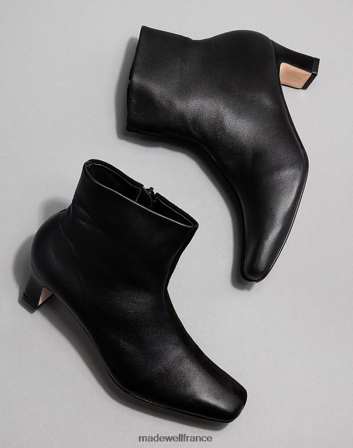 chaussure fr Madewell femmes botte huma blanco bolena duo de charbon de bois DX88281585