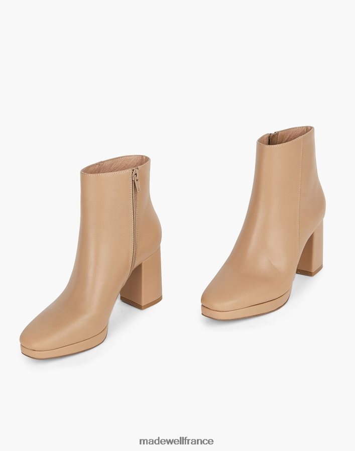 chaussure fr Madewell femmes botte à talon Rachel intentionnellement vierge argile DX88281652