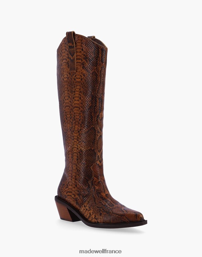 chaussure fr Madewell femmes bottes de cowboy alohas mount indo brun DX88281203