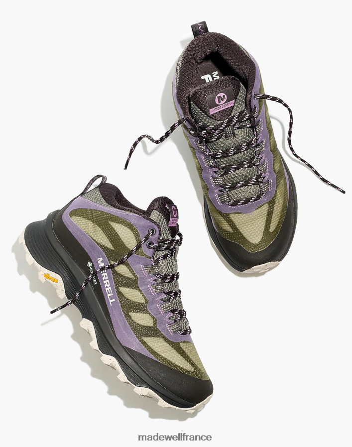 chaussure fr Madewell femmes bottes merrell moab speed mi gore-tex lichen DX88282637
