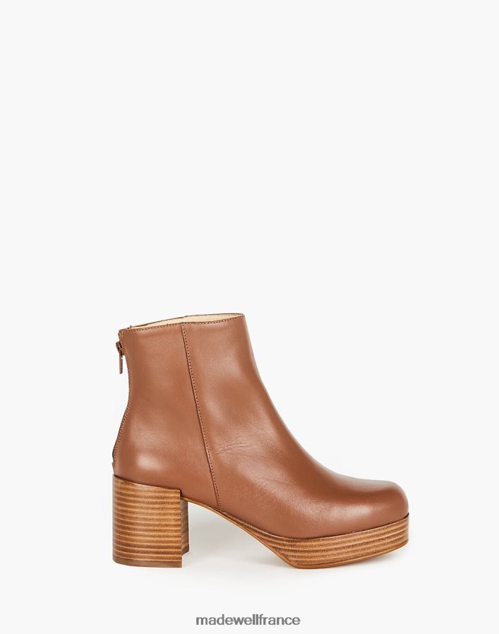 chaussure fr Madewell femmes bottes à plateforme en cuir intentionnellement vierges noir DX88282624