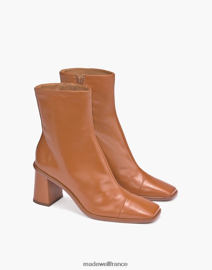 chaussure fr Madewell femmes bottines avila en cuir maguire bronzer DX88281835