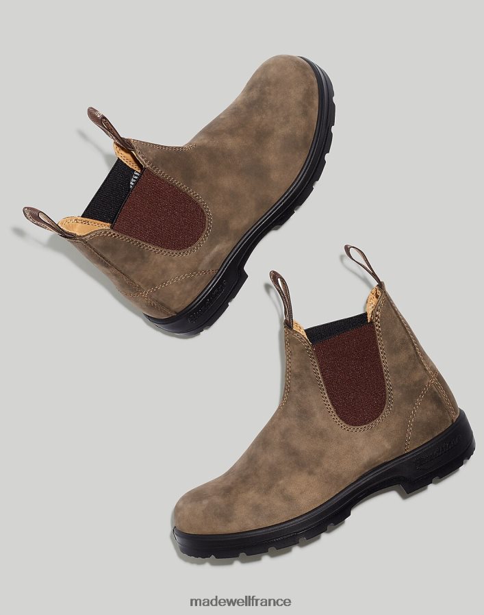 chaussure fr Madewell femmes bottines chelsea super 550 blundstone noir rustique DX88282630