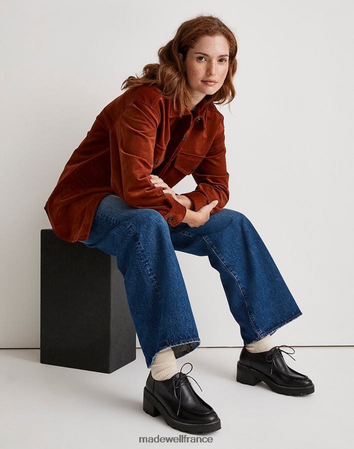 chaussure fr Madewell femmes la botte du désert en chanvre vrai noir DX88282619