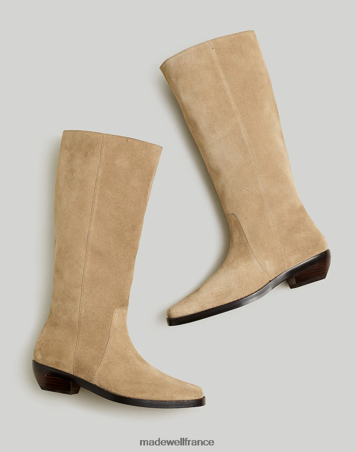 chaussure fr Madewell femmes la botte haute antoine à mollet allongé graine d'érable DX88282646