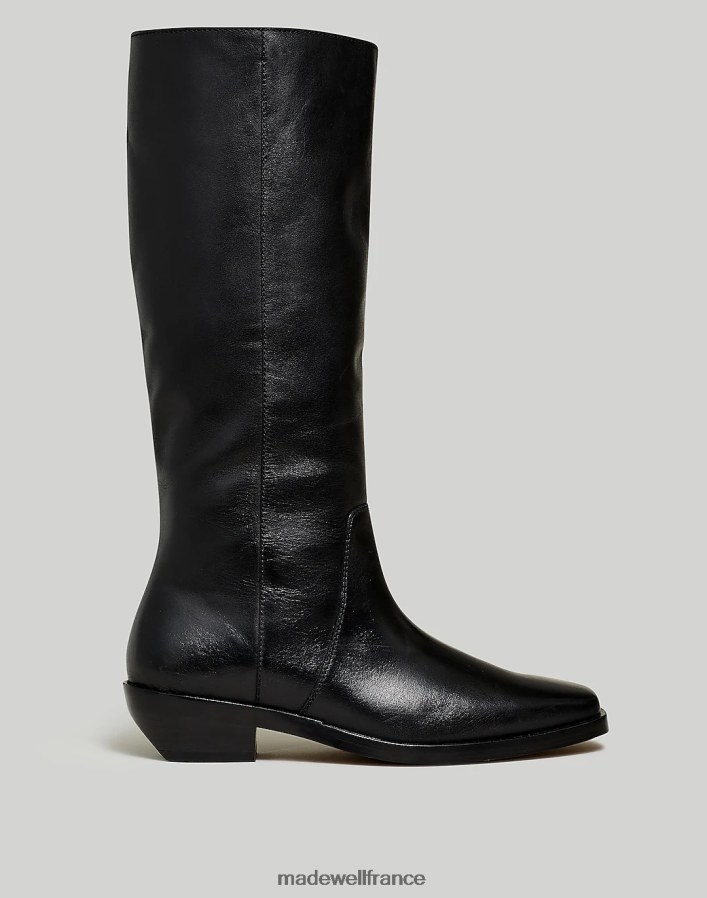 chaussure fr Madewell femmes la botte haute antoine à mollet allongé vrai noir DX88282647