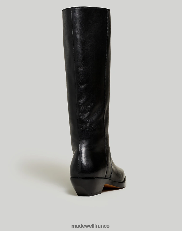 chaussure fr Madewell femmes la botte haute antoine à mollet allongé vrai noir DX88282647
