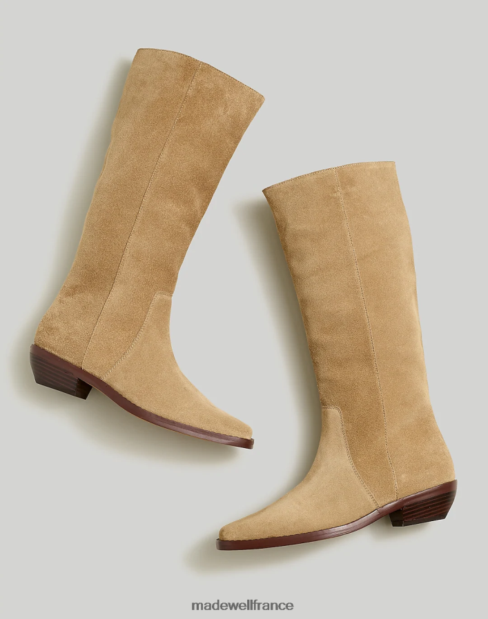 chaussure fr Madewell femmes la botte haute d'Antoine graine d'érable DX88282643
