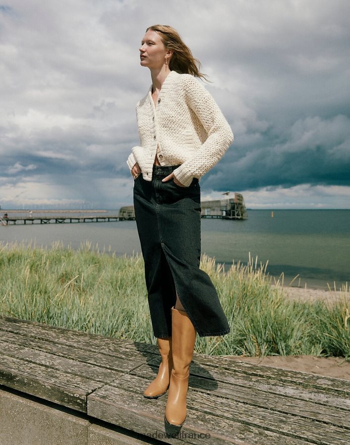 chaussure fr Madewell femmes la botte haute monterey sable lointain DX88282638