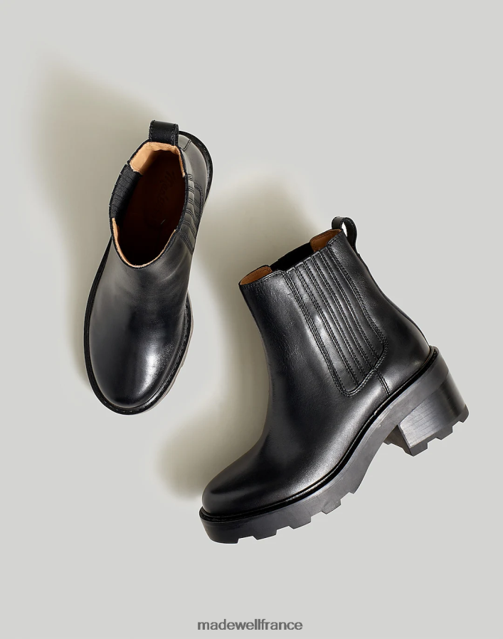 chaussure fr Madewell femmes la bottine à plateforme gwenda vrai noir DX88282608