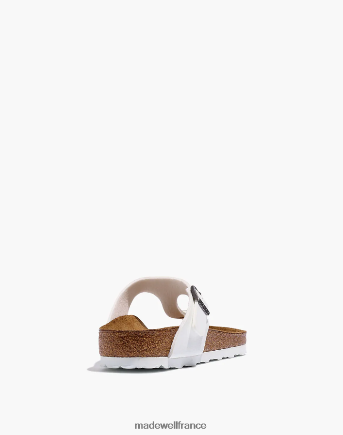 chaussure fr Madewell femmes Birkenstock - Gizeh - Sandales en Birko-Flor blanc DX88282762