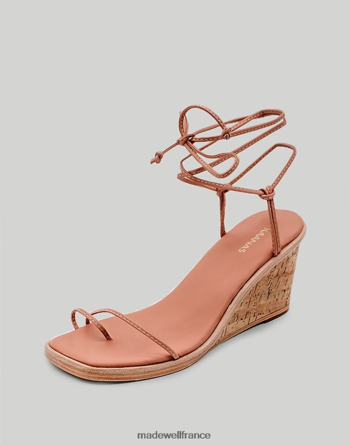 chaussure fr Madewell femmes Kaanas - Amiata - Sandales compensées à bride cheville nu DX88281711