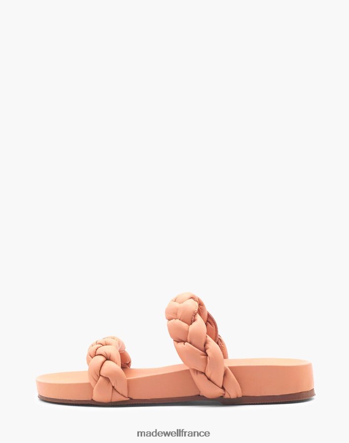 chaussure fr Madewell femmes Kaanas Coco - Claquettes de piscine tressées épaisses olive DX88282731