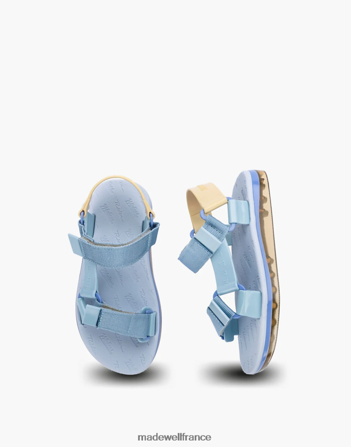 chaussure fr Madewell femmes Melissa Papete + cavalier bleu clair DX88281913