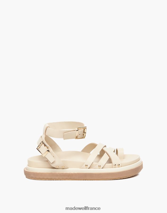 chaussure fr Madewell femmes alohas boucle sandale blanc ivoire DX88281214