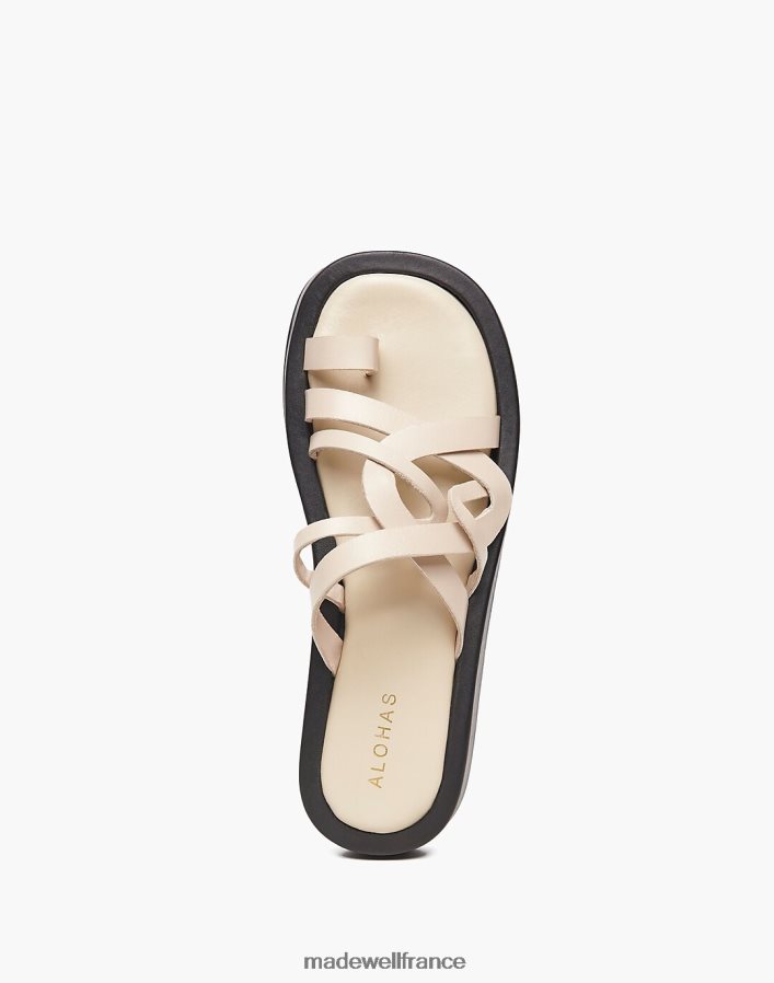 chaussure fr Madewell femmes alohas cool sandale blanc ivoire DX88281202