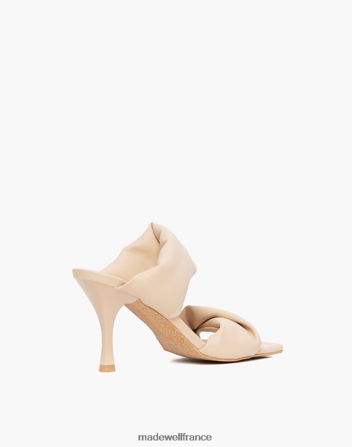 chaussure fr Madewell femmes alohas - sandale à bride torsadée blanc ivoire DX88281213