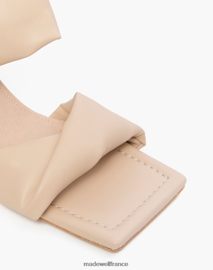 chaussure fr Madewell femmes alohas - sandale à bride torsadée blanc ivoire DX88281213