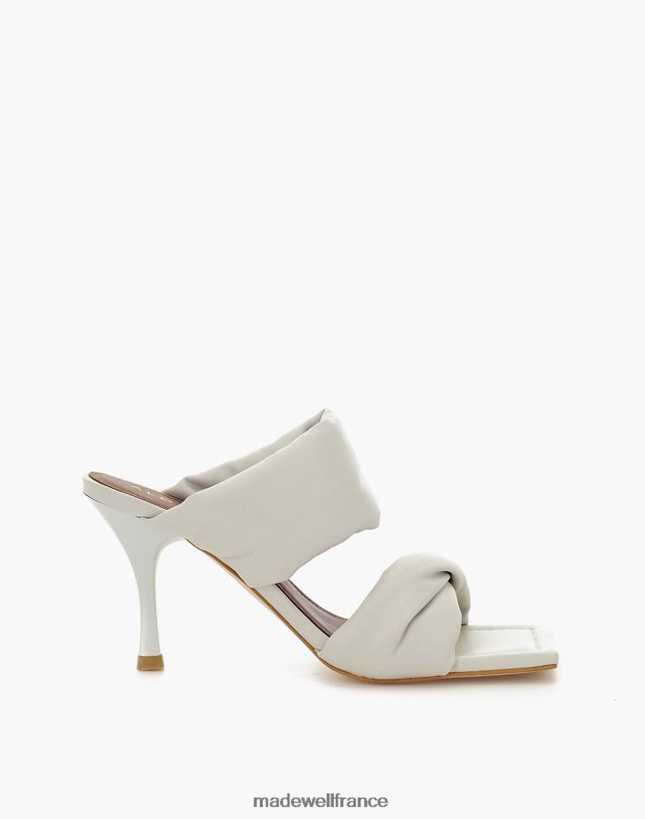 chaussure fr Madewell femmes alohas - sandales à brides torsadées en cuir noir DX88282751
