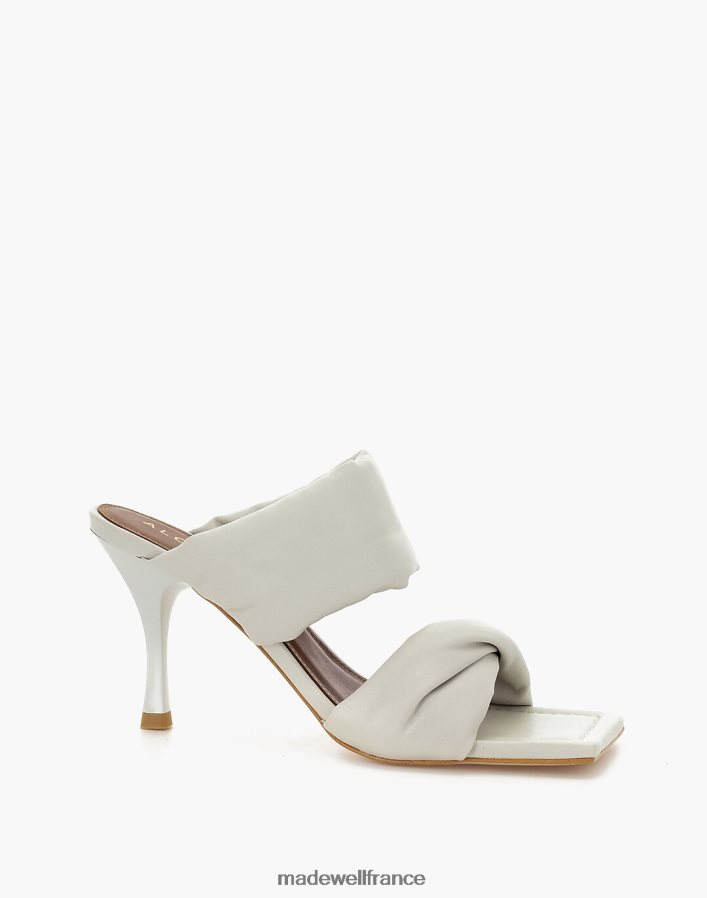 chaussure fr Madewell femmes alohas - sandales à brides torsadées en cuir noir DX88282751