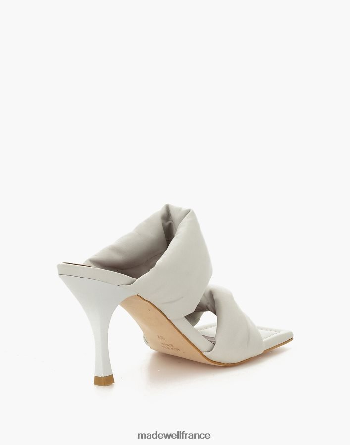 chaussure fr Madewell femmes alohas - sandales à brides torsadées en cuir noir DX88282751