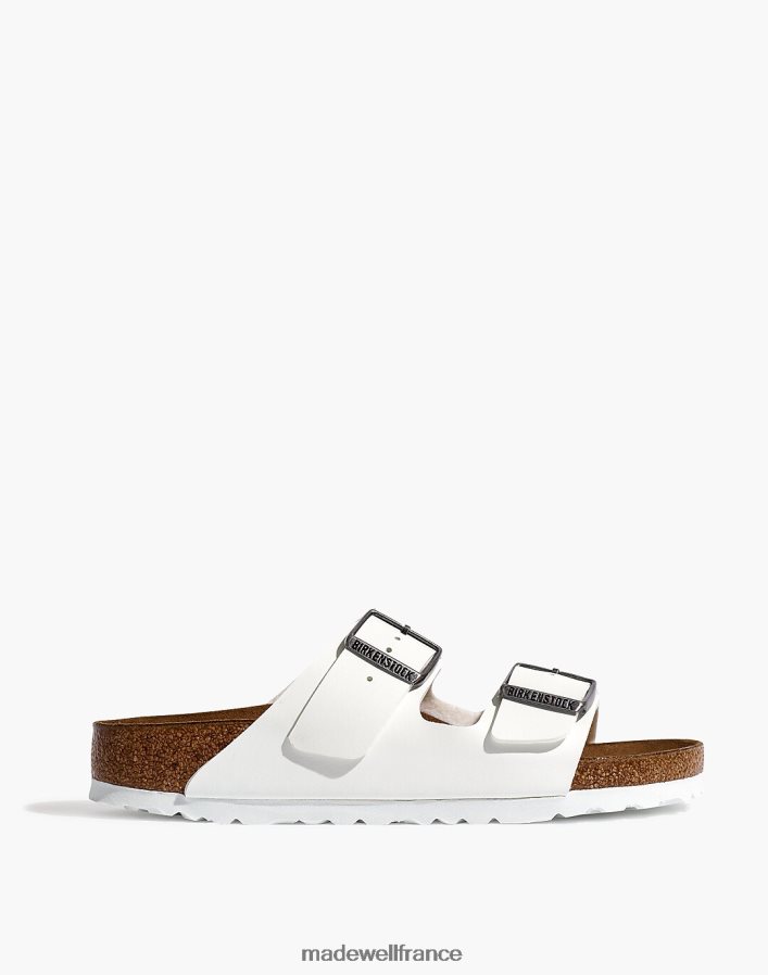 chaussure fr Madewell femmes birkenstock arizona sandales en birko-flor blanc DX88282759