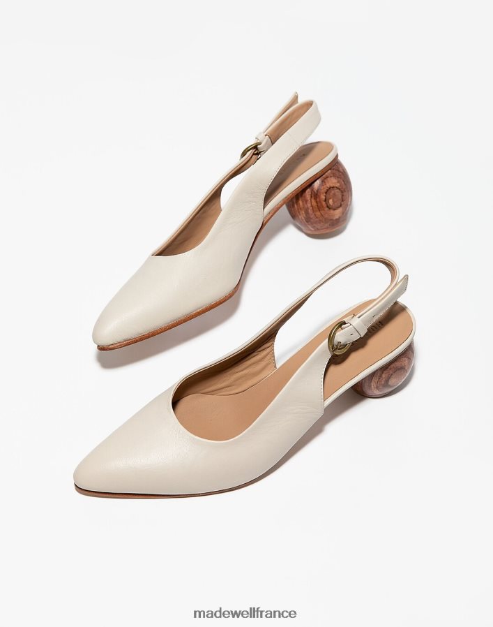 chaussure fr Madewell femmes huma blanco canela escarpins à bride arrière os DX88281583