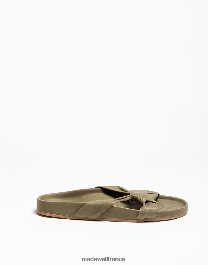chaussure fr Madewell femmes huma blanco sandales cassie en cuir olive DX88281591