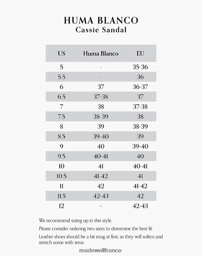 chaussure fr Madewell femmes huma blanco sandales cassie en cuir os DX88281590