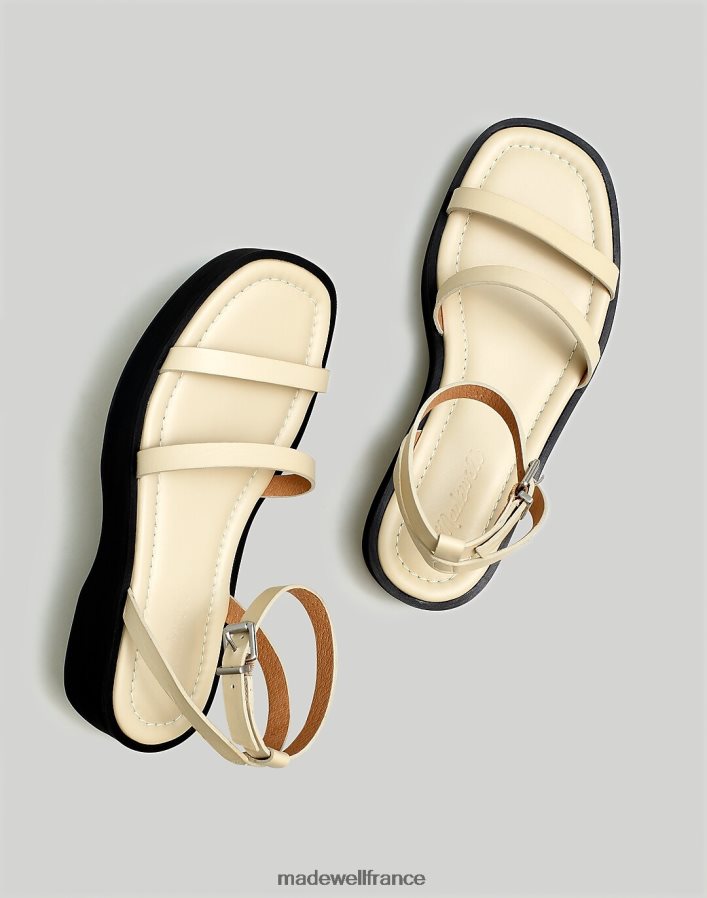 chaussure fr Madewell femmes la sandale plateforme à double bride vrai noir DX88282715