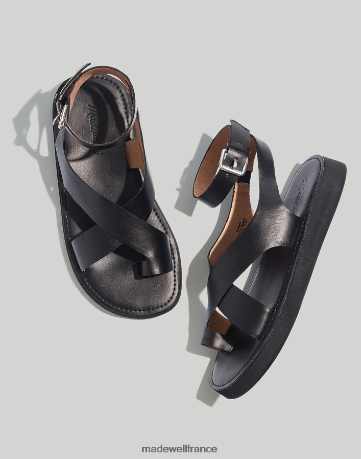 chaussure fr Madewell femmes la sandale à plateforme natasha vrai noir DX88282713