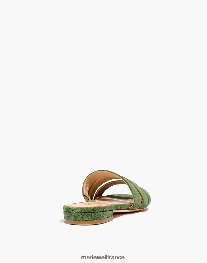 chaussure fr Madewell femmes madame shoes - sandales à enfiler cj en daim agave DX88281519