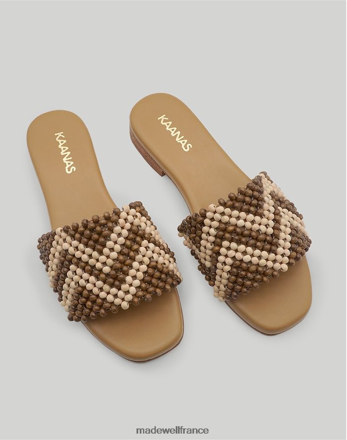 chaussure fr Madewell femmes sandale à chevrons kaanas alama caramel DX88281726