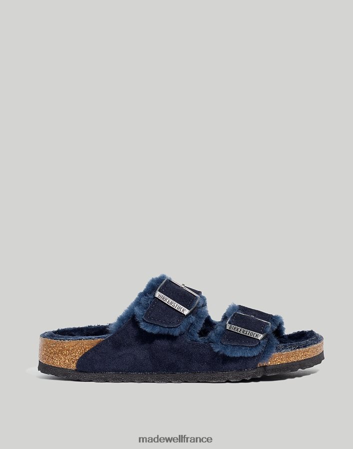 chaussure fr Madewell femmes sandales arizona en daim birkenstock minuit DX88281277