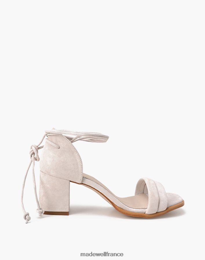chaussure fr Madewell femmes sandales de glace dakota en daim alohas blanc DX88282746