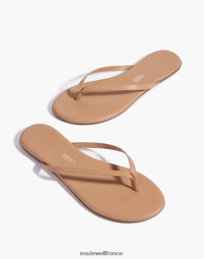 chaussure fr Madewell femmes sandales en cuir nude tkees naturel DX88282726