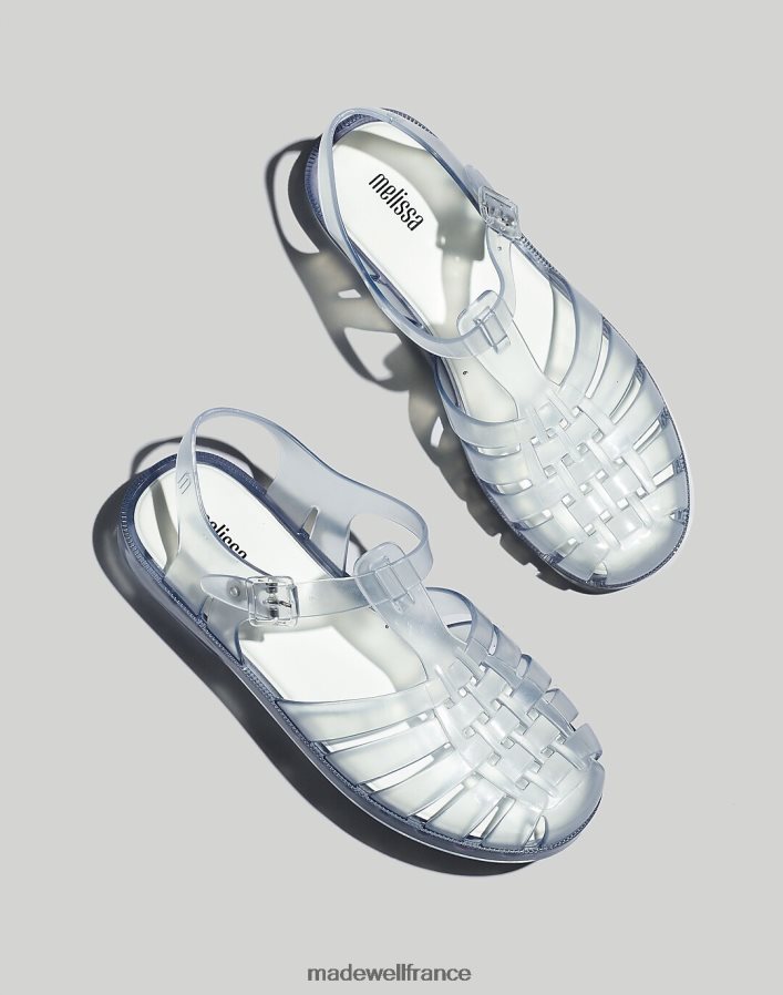 chaussure fr Madewell femmes sandales en gelée de pêcheur melissa possession clair DX88281909