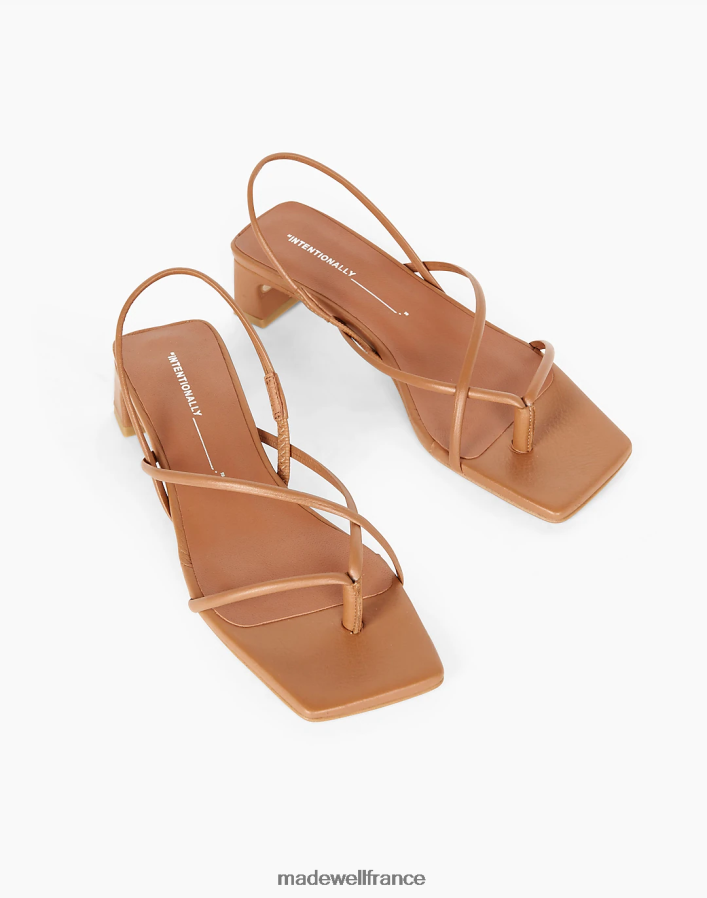 chaussure fr Madewell femmes sandales freya en cuir intentionnellement vierges bronzer DX88281671