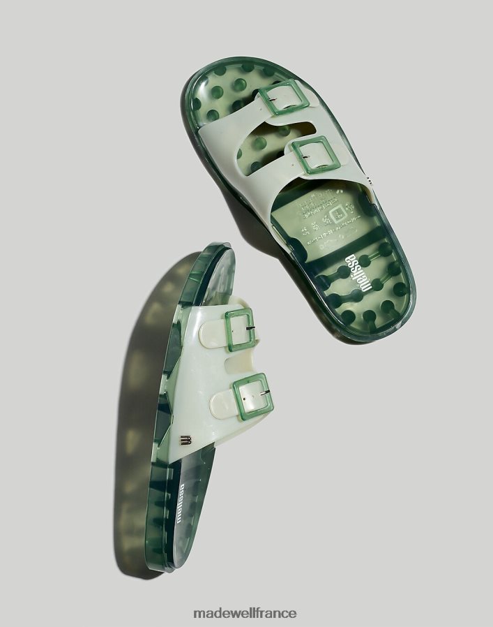 chaussure fr Madewell femmes sandales larges melissa vert DX88281908