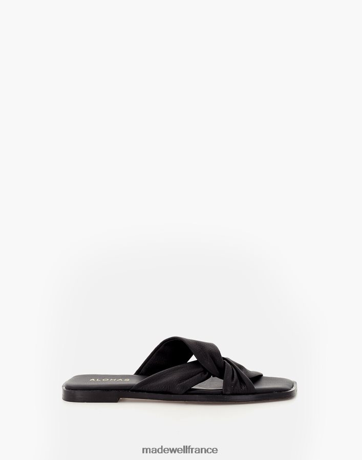 chaussure fr Madewell femmes sandales nomades alohas noir DX88281134