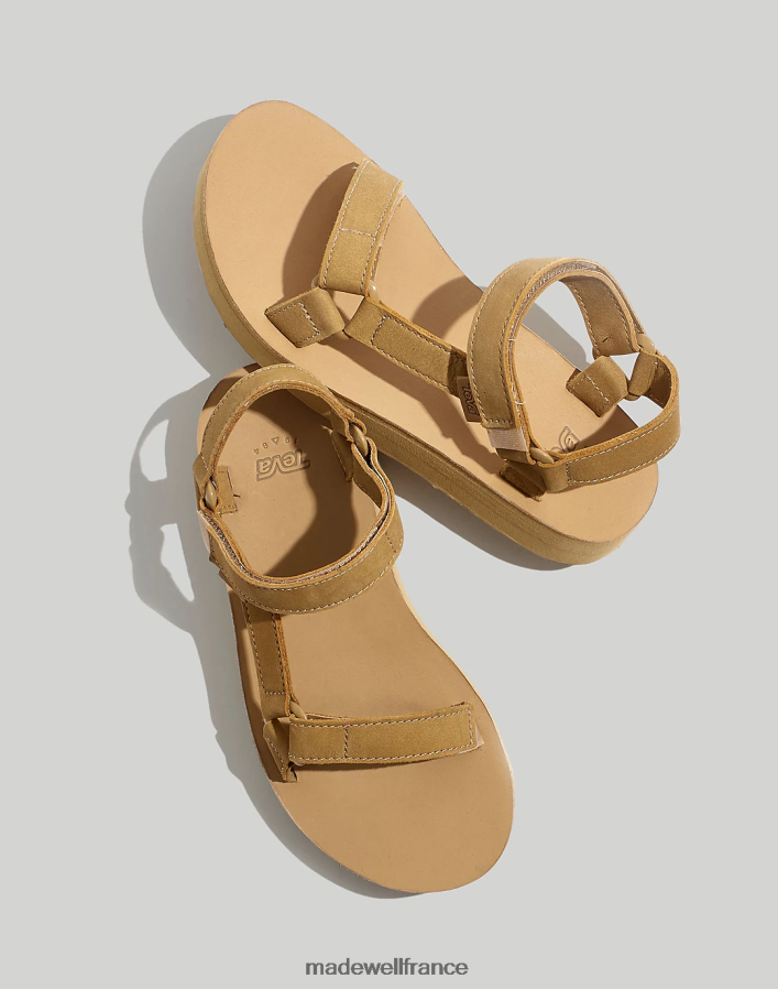 chaussure fr Madewell femmes sandales universelles à forme intermédiaire en cuir teva sable du désert DX88282718