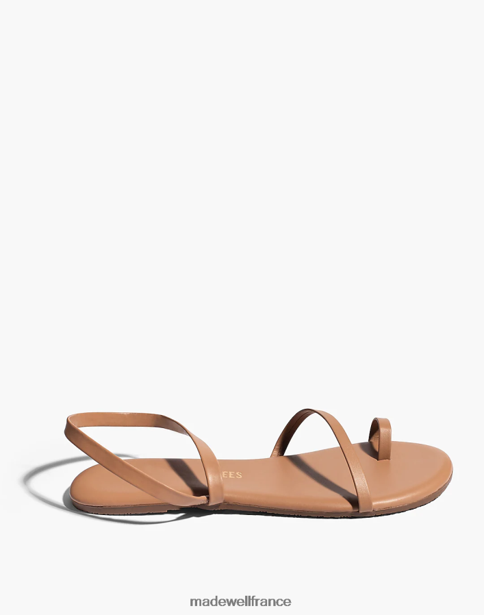 chaussure fr Madewell femmes tkees - sandales en cuir napa mia nu foncé DX88281148