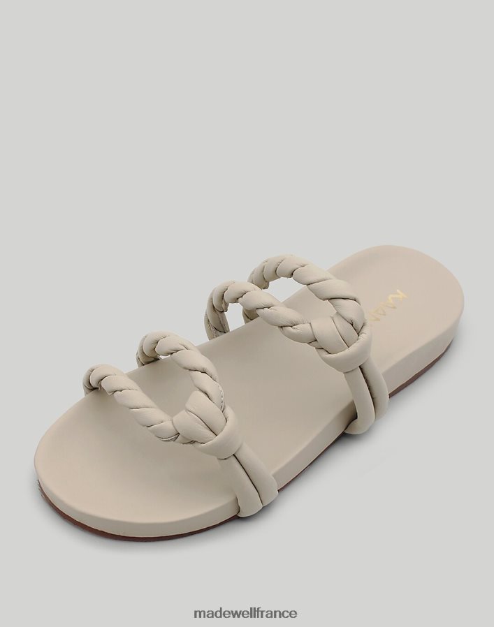 chaussure fr Madewell femmes toboggan de piscine torsadé Kaanas Cahuita noir DX88281713