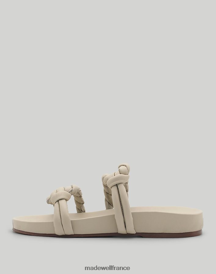 chaussure fr Madewell femmes toboggan de piscine torsadé Kaanas Cahuita noir DX88281713