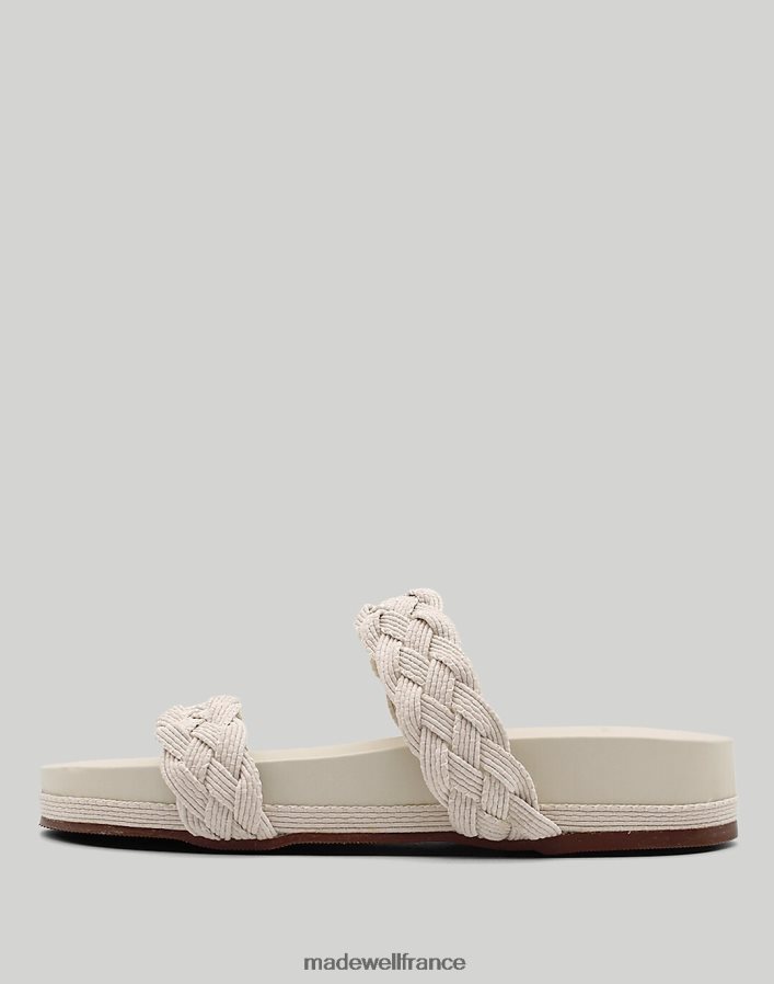 chaussure fr Madewell femmes toboggan de piscine tressé Kaanas Montezuma noir DX88281720