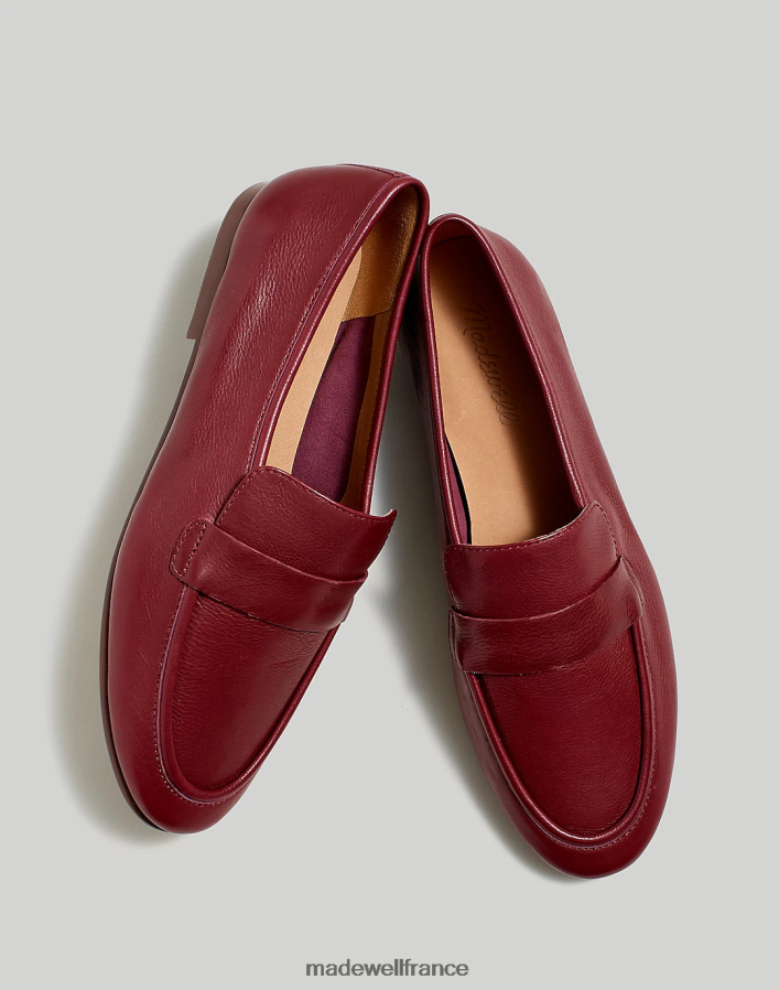 chaussure fr Madewell femmes le mocassin en dentelle cabernet DX88282675