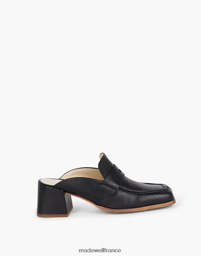 chaussure fr Madewell femmes mocassin à talon professionnel intentionnellement vierge noir DX88281691