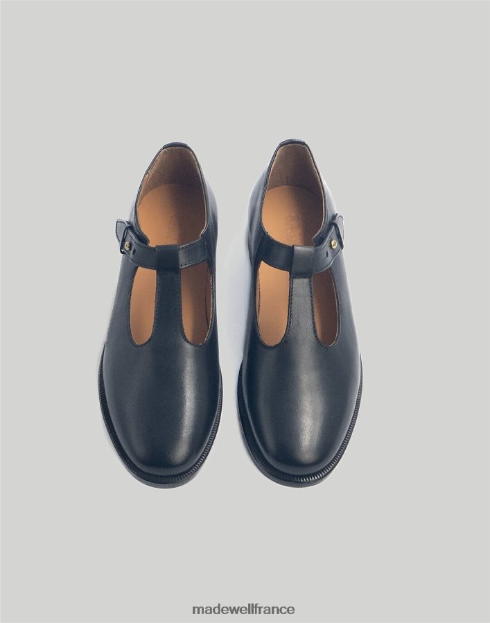 chaussure fr Madewell femmes mocassins saja à barre en T noir DX88282195