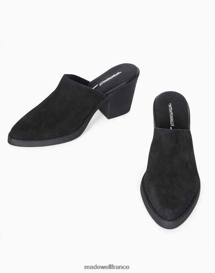 chaussure fr Madewell femmes Deandre intentionnellement vide noir DX88281634